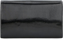 Load image into Gallery viewer, Leather clutch with logo