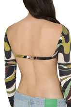 Carica l'immagine nel visualizzatore di Gallery, Crop top a maniche lunghe