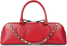 Load image into Gallery viewer, Rockstud E/W leather handbag