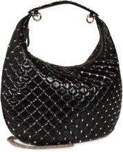 Carica l'immagine nel visualizzatore di Gallery, Valentino Garavani - Hobo-bag Rockstud Spike in pelle