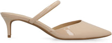 Load image into Gallery viewer, Jessa Flex patent pointy-toe mules