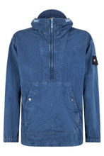 Carica l'immagine nel visualizzatore di Gallery, Giacca in denim blu con zip