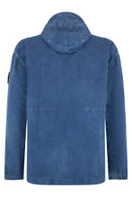 Carica l'immagine nel visualizzatore di Gallery, Giacca in denim blu con zip