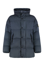 Carica l'immagine nel visualizzatore di Gallery, Parka con cappuccio in reps di nylon