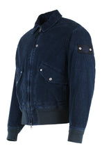 Load image into Gallery viewer, Denim Research - Velvet corduroy bomber jacket