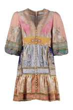 Carica l'immagine nel visualizzatore di Gallery, Abito Anneke in lino stampato