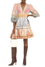 Carica l'immagine nel visualizzatore di Gallery, Abito Anneke in lino stampato