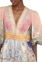 Carica l'immagine nel visualizzatore di Gallery, Abito Anneke in lino stampato