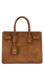 Carica l'immagine nel visualizzatore di Gallery, Borsa a mano Sac De Jour in pelle scamosciata