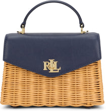 Carica l'immagine nel visualizzatore di Gallery, Borsa Bauletto Farrah In Rattan Intrecciato