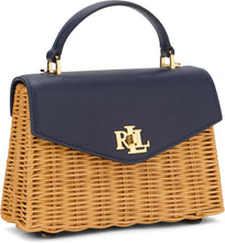 Carica l'immagine nel visualizzatore di Gallery, Borsa Bauletto Farrah In Rattan Intrecciato
