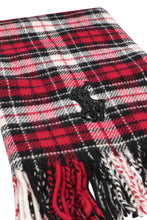 Load image into Gallery viewer, Big Pony wool scarf with beads