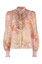 Carica l'immagine nel visualizzatore di Gallery, Camicia Kaleidoscope con volant