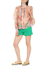 Carica l'immagine nel visualizzatore di Gallery, Camicia Kaleidoscope con volant