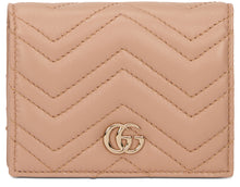 Load image into Gallery viewer, Small wallet by Gucci in matelassé nappa