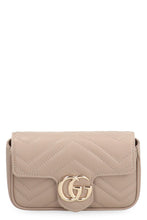 Carica l'immagine nel visualizzatore di Gallery, Mini borsa a tracolla GG Marmont in pelle