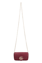 Carica l'immagine nel visualizzatore di Gallery, Borsa a tracolla Super mini GG Marmont in pelle