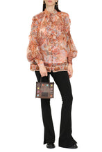 Carica l'immagine nel visualizzatore di Gallery, Camicia Kaleidoscope con volant