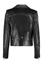 Carica l'immagine nel visualizzatore di Gallery, Giacca biker in pelle
