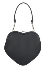 Carica l'immagine nel visualizzatore di Gallery, Clutch Belle Heart Frame in pelle martellata