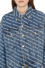 Load image into Gallery viewer, Printed denim jacket