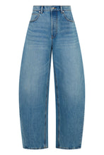 Carica l'immagine nel visualizzatore di Gallery, Jeans in denim a gamba ampia