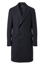 Load image into Gallery viewer, Double-breasted wool coat