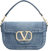 Carica l'immagine nel visualizzatore di Gallery, Valentino Garavani - Borsa a spalla Alltime in denim