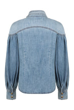 Load image into Gallery viewer, Denim blouse