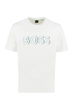 Load image into Gallery viewer, Cotton crew-neck T-shirt