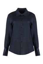 Carica l'immagine nel visualizzatore di Gallery, Camicia in cotone denim