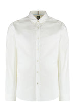 Carica l'immagine nel visualizzatore di Gallery, Camicia slim fit in misto cotone
