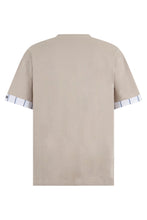 Load image into Gallery viewer, Cotton T-shirt with contrast sleeves
