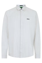 Carica l'immagine nel visualizzatore di Gallery, Camicia in cotone elasticizzato a righe