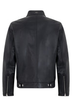 Load image into Gallery viewer, Leather jacket with zipper