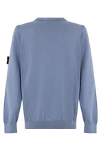 Carica l'immagine nel visualizzatore di Gallery, Maglione girocollo in cotone con logo