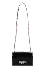 Carica l'immagine nel visualizzatore di Gallery, Borsa Mini Jewelled Satchel in vernice