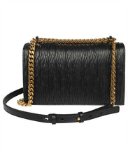Carica l'immagine nel visualizzatore di Gallery, Borsa Jewelled Satchel in pelle goffrata