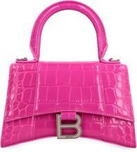 Carica l'immagine nel visualizzatore di Gallery, Borsa Hourglass XS in pelle stampa coccodrillo