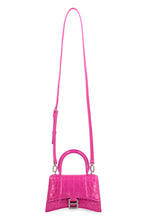 Carica l'immagine nel visualizzatore di Gallery, Borsa Hourglass XS in pelle stampa coccodrillo