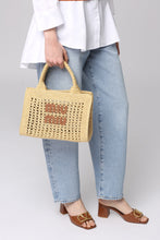 Load image into Gallery viewer, Raffia handbag