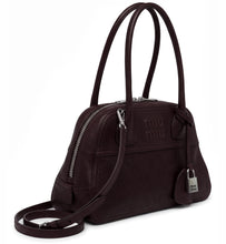 Load image into Gallery viewer, Bowling bag Vivant in suede leather