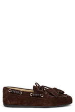 Load image into Gallery viewer, Loafer with tassel in suede