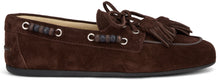 Load image into Gallery viewer, Loafer with tassel in suede