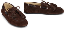 Load image into Gallery viewer, Loafer with tassel in suede