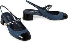 Carica l'immagine nel visualizzatore di Gallery, Slingback in denim