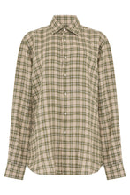 Load image into Gallery viewer, Linen check shirt
