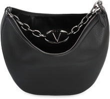 Carica l'immagine nel visualizzatore di Gallery, Hobo-bag VLogo Moon in pelle