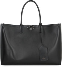 Carica l'immagine nel visualizzatore di Gallery, Shopping bag Vlogo Locker Grande in pelle