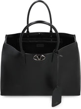 Carica l'immagine nel visualizzatore di Gallery, Shopping bag Vlogo Locker Grande in pelle
